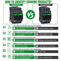 Kontaktor Magnetik Schneider Electric LC1D25M7 TeSys D 3P 3NO 25A 220V AC Sistem Starter Motor Distribusi Listrik
