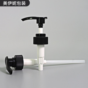 Black Round Shoulder 1000ml Lotion <b>Bottle</b> With <b>Pump</b> For Body Care Products - Product Image 3