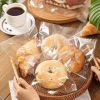 Conception Personnalisée Sac à Pain en Plastique Alimentaire Cellophane Emballage Stockage Boulangerie Toast Sandwich Pain Sac d'Emballage