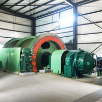 Palans de levage pour mines profondes 2JK, capacité de charge 17T, hauteur 1555M, avec frein à disque pour mines de charbon/cuivre, expédition mondiale