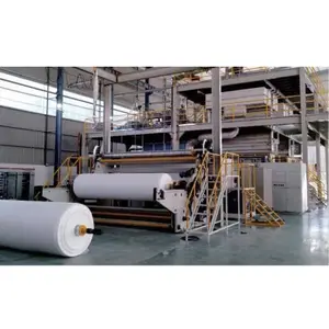 Máquina de fabricación de telas no tejidas para productos de higiene, maquinaria no tejida