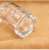 Flacon de parfum vide transparent en verre cylindrique de 100 ml avec col serti et pulvérisateur, 15 flacons à sertir
