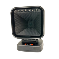 Scanner de bureau USB filaire rapide Lecteur de code QR omnidirectionnel 1D 2D avec source de lumière LED pour les applications de numérisation