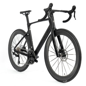 Cadre de vélo de course professionnel en carbone 2026 R18 Aero 24 vitesses 105 Di2 Disc 700c avec fourche et jeu de roues (édition course) - Product Image 6