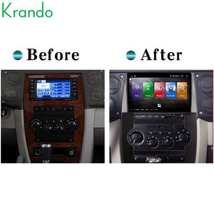 Krando 9 "Radio de coche GPS para Jeep Commander 2007 - 2008 Autoradio Android Car Head Unit inalámbrico Apple Carplay 4G Playstore - Product Image 3