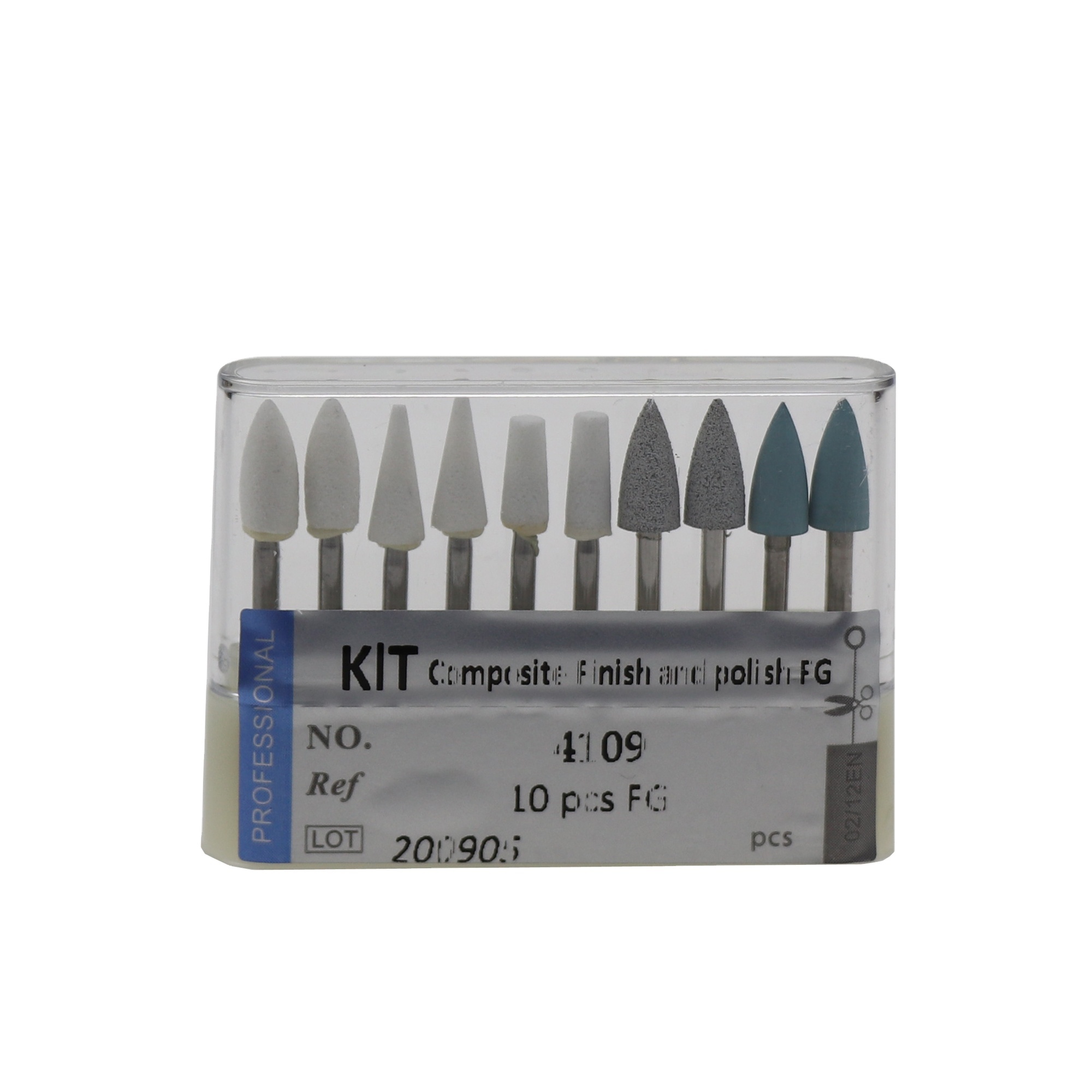 Kit De Roues En Caoutchouc Pour Polissage Dentaire - AZDENT - 4 Pièces - 2,35 Mm