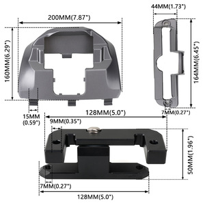 Support rotatif rabattable en alliage d'aluminium ABS pour écran tactile de navigation de commande centrale Tesla Model 3 Y - Product Image 4