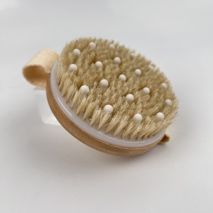 Cepillo Corporal de Sisal y Bambú de Madera con Logo Personalizado OEM, Cepillo Vegano de Sisal para Piel Seca, Esponja de Baño y Lufa para Masaje Natural, Fábrica con 10 Años de Experiencia - Product Image 6