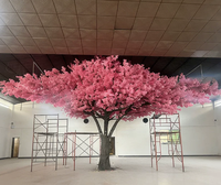 Nouvel arbre artificiel en fibre de verre de haute qualité, grand et haut, en forme de cerisier, idéal pour les décorations d'anniversaire