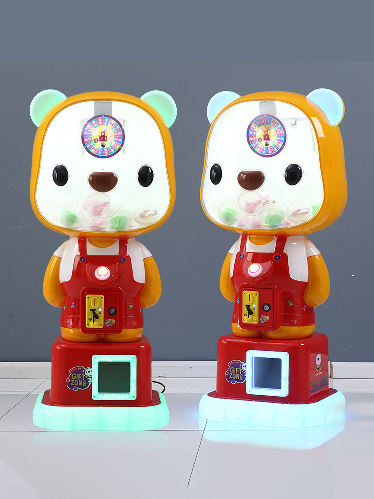 Machine à vendre de capsules ours LYER5013, machine à bonbons pièces de monnaie, nouveau design gumball, en stock