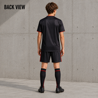 Ensemble maillot et short de football personnalisé pour jeunes, kit athlétique imprimé par sublimation pour garçons, tenue de compétition de football en plein air