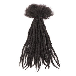 <span class=keywords><strong>Indian</strong></span> Remy Crochet Dreads Locks Natürliches menschliches Haar Strukturierte Dreadlocks Extensions Locs Haar verlängerung - Product Image 2