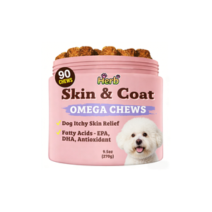 Friandises molles pour chiens OEM ODM riches en protéines pour la santé de la peau et du pelage avec acides gras oméga pour le soutien immunitaire OMGEA - Product Image 1