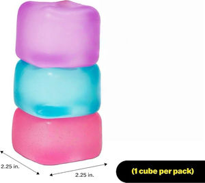 Kubus bagus mainan sensorik stres kubus pelepas stres mainan edukasi es batu ventilasi mainan - Product Image 5