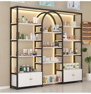 Étagère de présentation cosmétique pour salon de beauté, mobilier de salon de coiffure, mannequin pour présentoir de perruques - Product Image 3