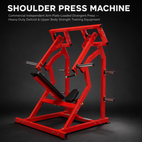 Banc de musculation universel en acier de haute qualité pour dos, poitrine et épaules REYK REYK-HM38, capacité de sécurité 200 kg, machines à charge par plaques, Shandong