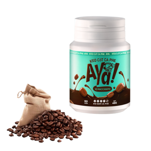 กาแฟลูกอมมัคคิอาโตแคลอรี่ต่ำโอดีเอ็มเวียดนามขวดคุณภาพสูง60เม็ด - Product Image 1