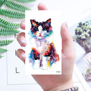 Tatouage temporaire de haute qualité, imperméable, à transfert d'eau, motif <span class=keywords><strong>vagin</strong></span>, multicolore, non toxique, écologique, 5-7 jours - Product Image 2