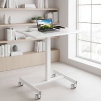 Tables d'appoint modernes en métal réglables en hauteur, table pour ordinateur portable dans le salon, table personnalisée pour la maison, table d'écriture pour ordinateur portable, table de chevet