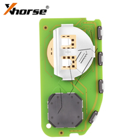 Placa de Circuito Universal Xhorse VVDI para Llave Inteligente Hyundai Kia de 4 Botones Laterales XZKA82EN