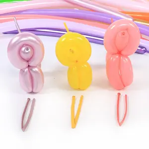 Offre Spéciale 1.8g 100 pièces Macaron couleur Pastel magique Latex 260 ballons longs pour enfants jouets