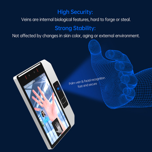 <span class=keywords><strong>SDK</strong></span> Biometrische Palmvein Kantoorapparatuur Biometrische Toegangscontroleproducten Gezichtsherkenning Tijdregistratieapparaat - Product Image 4