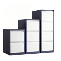 Meuble de rangement de bureau simple en acier à tiroirs multiples verrouillables pour la maison, la salle de sport, l'hôtel, la salle d'entraînement - Vente en gros