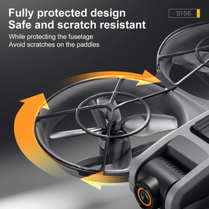 Drone AiJH S156 intelligent avec évitement d'obstacles, caméra FPV HD, drone RC pour débutants avec écran LED de 12,5 cm, drone de contrôle par écran - Product Image 5
