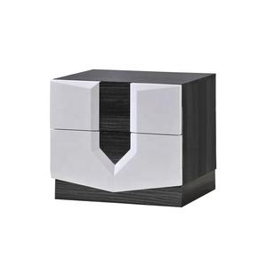 Ensembles de meubles de chambre à coucher de luxe <span class=keywords><strong>NOVA</strong></span> Wood, lit plateforme confortable, lit king-size moderne à finition brillante, lits queen-size pour hôtel - Product Image 3