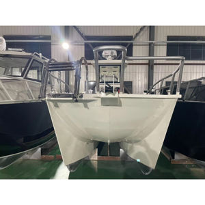 7.9m Catamarã Alumínio Barco De Pesca com Console Central Pequena Festa De Pesca Twin Hull Boat - Product Image 1