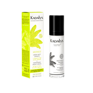Kadalys Fabriqué en France 50ml Soin de la peau naturel Crème hydratante pour le visage Crème de nuit lissante Crème affinant la peau - Product Image 1