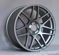 Vente chaude Concave Design 19x9 19x10 Staggered Et30 5x120 Matte Gun Metal Passenger Car Jantes en alliage