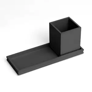 Creatieve Bureau Decoratie School En Kantoorbenodigdheden Desktop Organizer En Accessoires Beton Aangepaste Pennenhouder