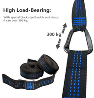 WOQI hamac automatique de camping en nylon avec moustiquaire et balançoire pour hamac de jardin