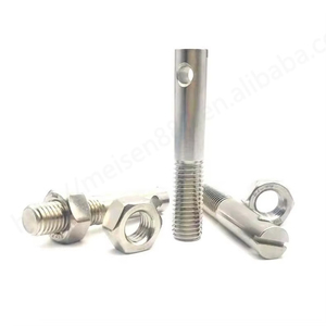 Perno de ojo de pez de cabeza plana de acero inoxidable 304 de hardware personalizado y tuerca - Product Image 5