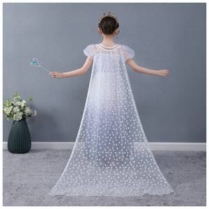 Fashion <strong>Frozen</strong> 2 <strong>Elsa</strong> Costume Long <strong>Dress</strong> Snow Queen Cosplay Costume <strong>Elsa</strong> <strong>Dress</strong> With Cape - Product Image 6