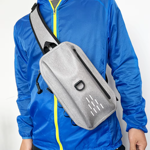 Sac banane bandoulière personnalisé en cuir TPU imperméable, sac de pêche à la mouche, sac à dos submersible de haute qualité pour boîte à pêche - Product Image 5