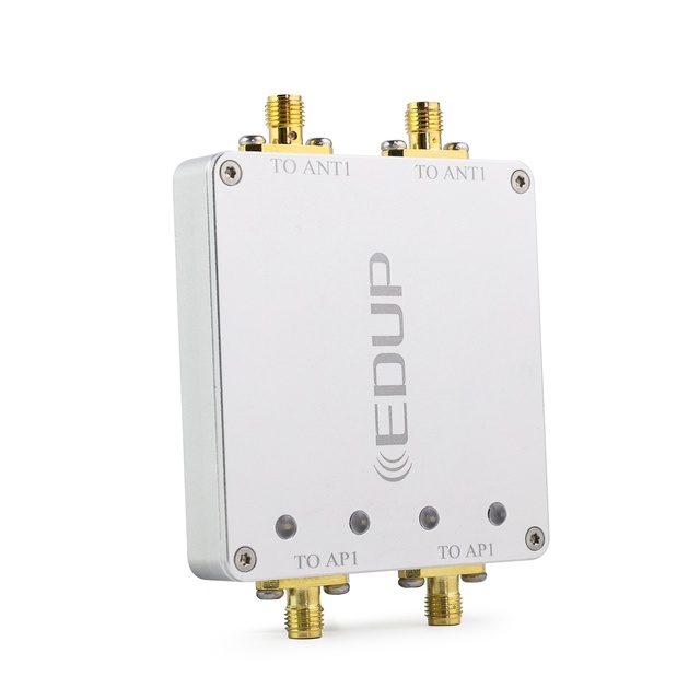 Drone Accessory EDUP EP-AB022 5.8Ghz Dual Channel CATV Signal Amplifier Extender Dual Antenna