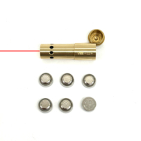 Visée laser rouge .223/9MM/30-06/12GA sans piles, localisateur laser tactique pour l'entraînement, adapté au positionnement laser en extérieur