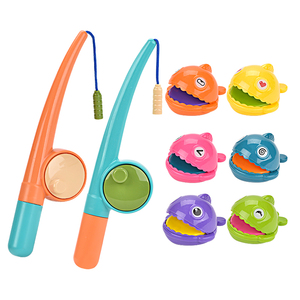 Canne à pêche pour salle de bain, jeu d'eau, aimant, natation flottante, douche de bébé, jouet de bain, Animal, jeu de pêche, jouets pour enfant - Product Image 1