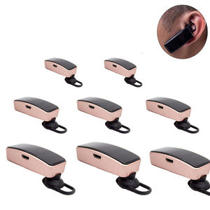 2 팩 UHF 400-480 USB 전원 햄 라디오 블랙 핑크 골드 실버 핸즈프리 미니 귀 워키 토키 레스토랑 호텔 - Product Image 1