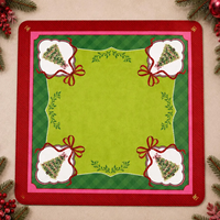 Tapis de jeu de Mahjong en gros, collection Récolte d'automne, motif couronne botanique en bambou tressé, tapis de table de jeu pliable antidérapant, logo personnalisé OEM