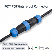 Connecteur étanche SP2110 SP2116 SP2111 SP2112, prise de câble d'alimentation, siège de raccordement à bride pour l'industrie électrique automobile extérieure