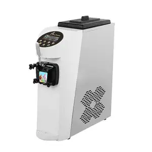 Máquina de sorvete picado picolé sorvete 2400 inverter de agitação negócios cone de gás elétrico caseiro mais barato feito à mão
