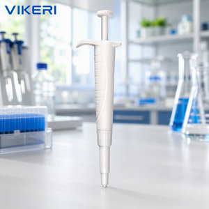 VIKERI Mini-pipette à volume fixe monocanal pour manipulation de liquides scientifiques OEM 25-300uL - Product Image 4