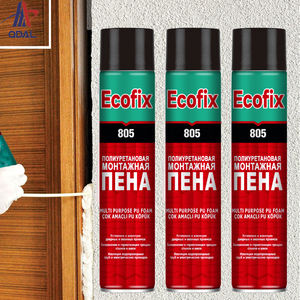 Mastic polyuréthane OEM professionnel en spray pour mousse PU à séchage rapide, <span class=keywords><strong>calfeutrage</strong></span>, mousse PU à expansion Adhésifs - Product Image 6