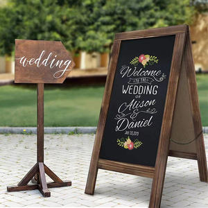 Pizarra portátil con soporte ajustable-Pizarra móvil para aula, restaurante y uso al aire libre - Product Image 3