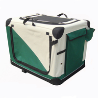Fashion L Dog Carrier Boîte de transport pour animaux de compagnie Cage pour chien avec housse lavable et coussin doux