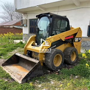 รถตักล้อยาง CAT 236D มือสอง ราคาถูก นำเข้าจากญี่ปุ่น รถตักล้อยางมือสอง CAT236D CAT246D สภาพดี ใช้งานได้เยี่ยม - Product Image 2