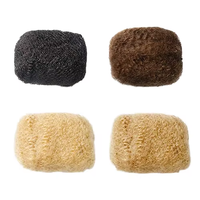 Cheveux humains vierges pré-étirés 100 % naturels, 30 g, afro crépus bouclés en vrac pour tresses et extensions de dreadlocks